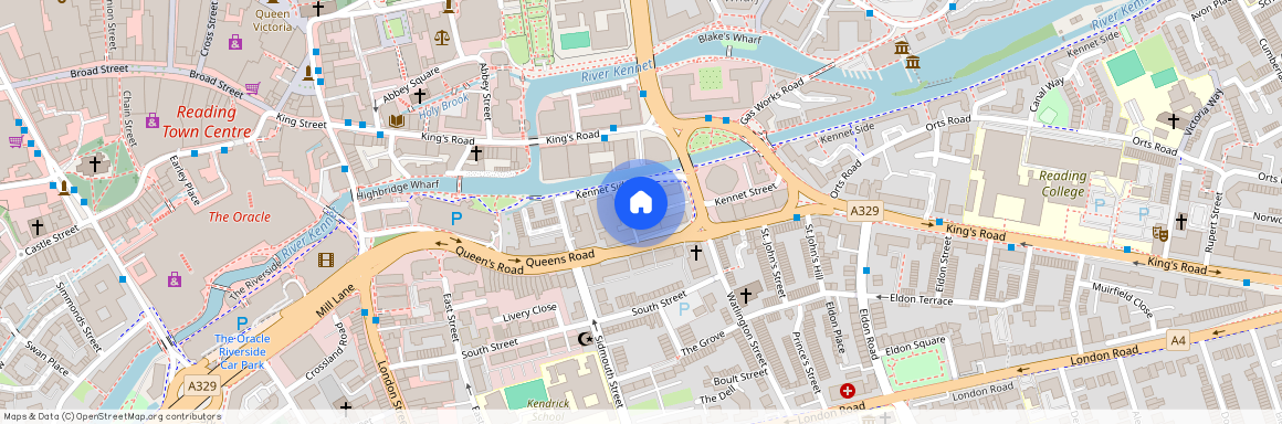 Queens Road, Reading, Berkshire, RG1