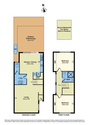 Register To Inspect // Stylish Two-Bedroom Townhouse in a Quiet West Footscray Pocket. - Photo 1