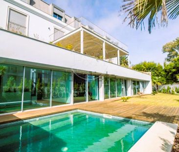 Monte Estoril. T2. Jardim e piscina privativos. Vista para o mar. - Photo 5