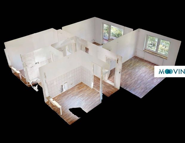 Toll geschnittene 3-Zimmer-Wohnung mit BALKON und WANNENBAD - Photo 1