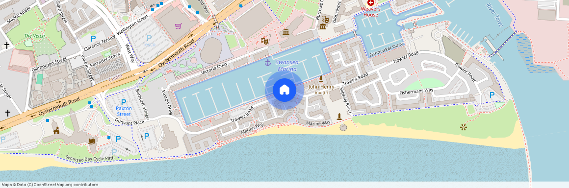 Cork House, Marina, Swansea. SA1 1RT