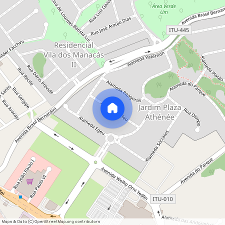 Alameda Orfeu, 115 - Jardim Plaza Athénée, Itu - SP