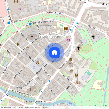 ul. Biskupia, Śródmieście, Kalisz, wielkopolskie