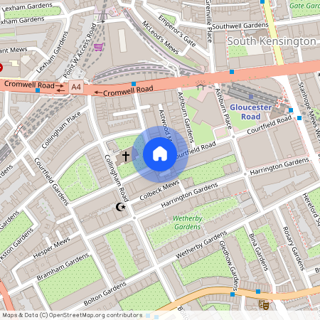 Courtfield Gardens, Earls Court, London, SW5