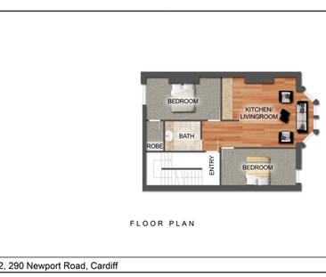 Flat 2, 290 Newport Road, Cardiff CF24 1RS - Photo 5 | Rentumo
