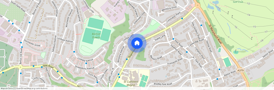 Teignmouth Road, Torquay, Devon, TQ1