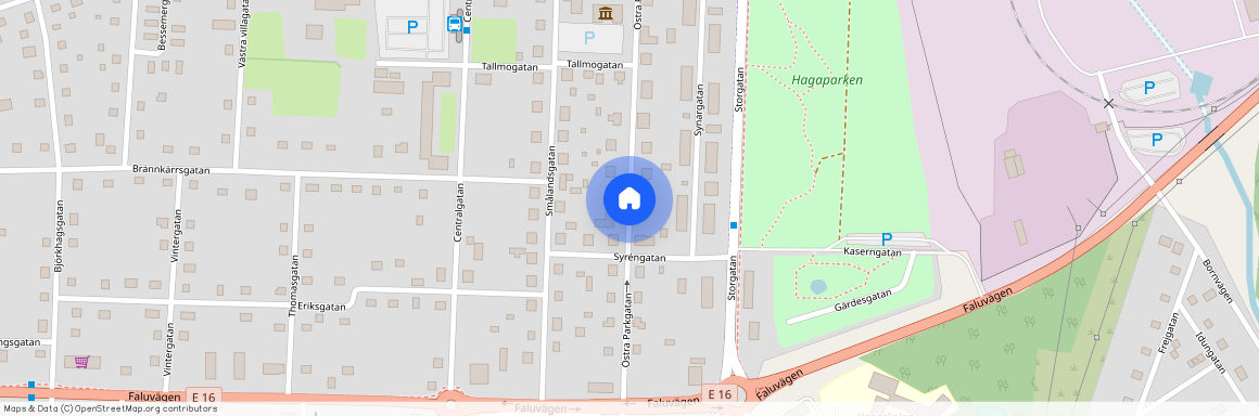 Östra Parkgatan, Hofors