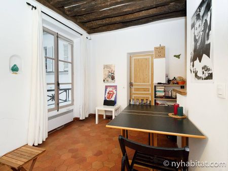 Logement à Paris, Location meublée - Studio T1 - Île Saint-Louis, Le Marais - Notre Dame - Hôtel de Ville (PA-157) - Photo 4