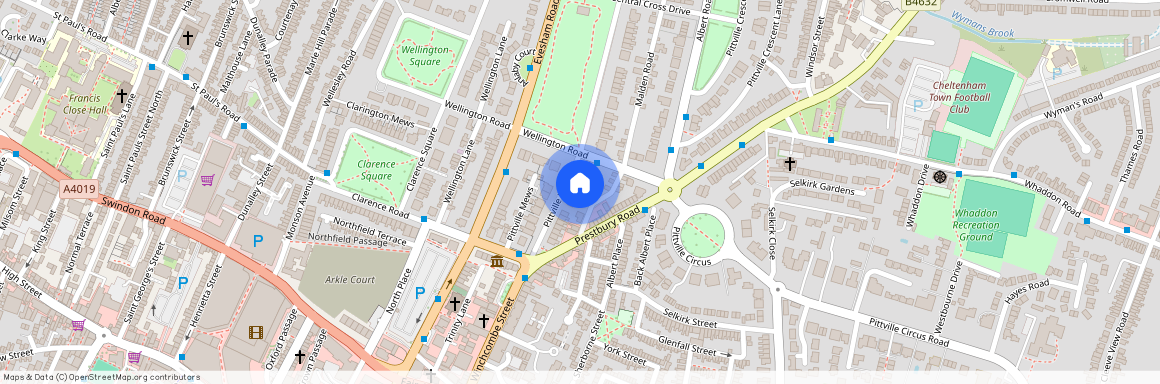 Pittville Lawn, Cheltenham, Gl, GL52