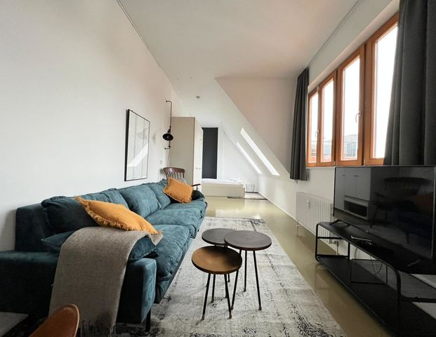 F-Hain: voll möbliertes LUXUS Apartment - 46 m² befristet für max. 12 Monate per SOFORT zu VERMIETEN - Photo 1