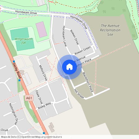 The Avenue, Wingerworth, Chesterfield, Derbyshire, S42