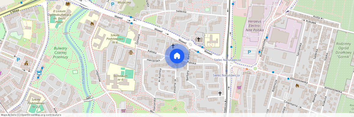 ul. Kaliska, Sielec, Sosnowiec, śląskie