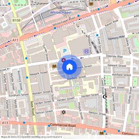 Newark Street, Whitechapel, London, E1