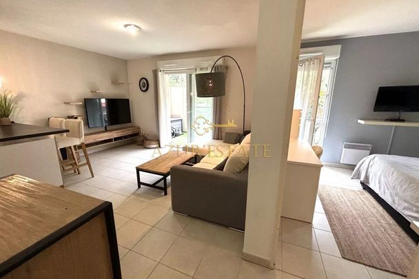 MENTON BORRIGO : BEAU 2 PIECES MEUBLÉ AVEC TERRASSE - Photo 1