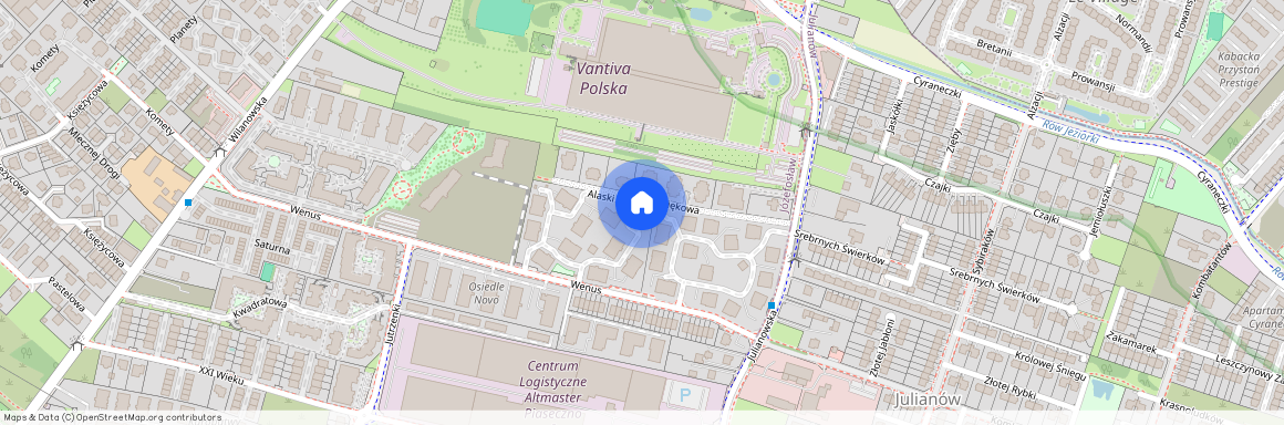 ul. Alaski, Józefosław, Piaseczno, piaseczyński, mazowieckie