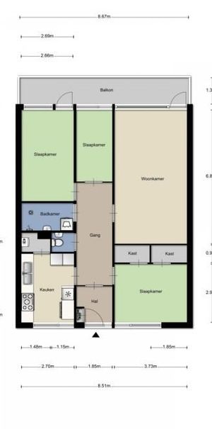 Leimuidenplaats, 6843 JV Arnhem, Nederland - Foto 1