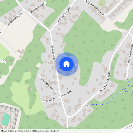 Vitsippsvägen, Gävle