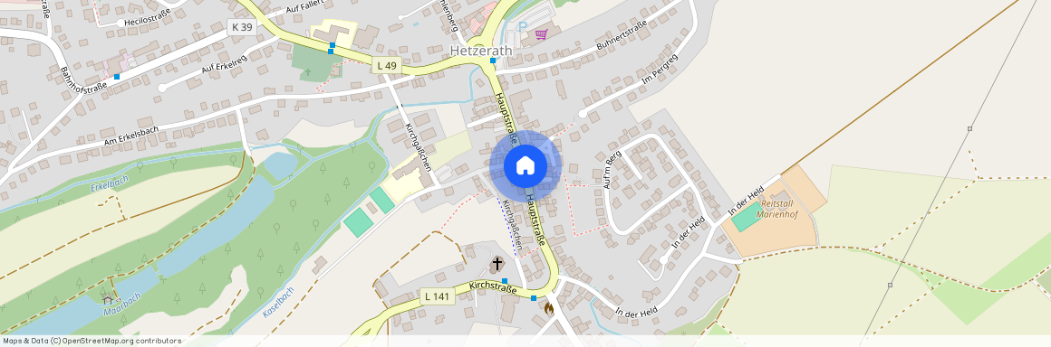 Hauptstraße, 54523, Hauptstraße    Hetzerath