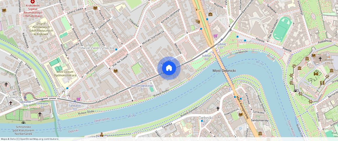 Kraków Salwator, gen. Tadeusza Kościuszki