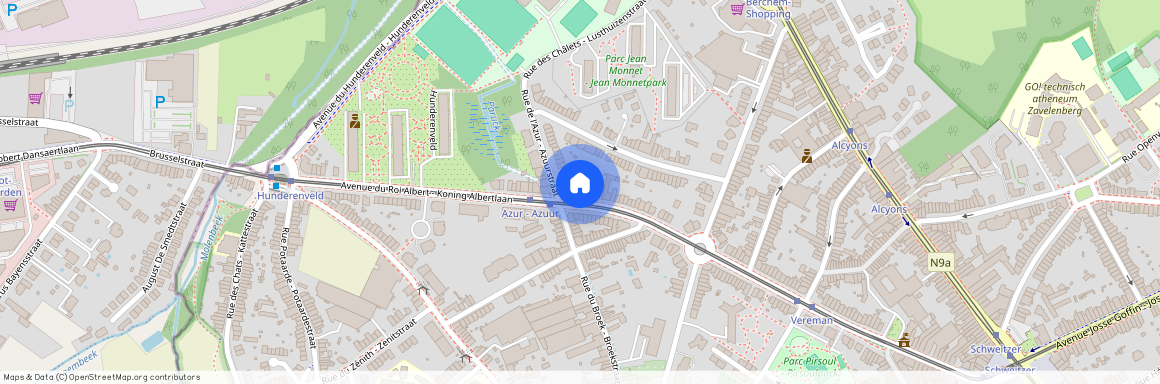 Avenue du Roi Albert, 175, 1082, Berchem-Sainte-Agathe