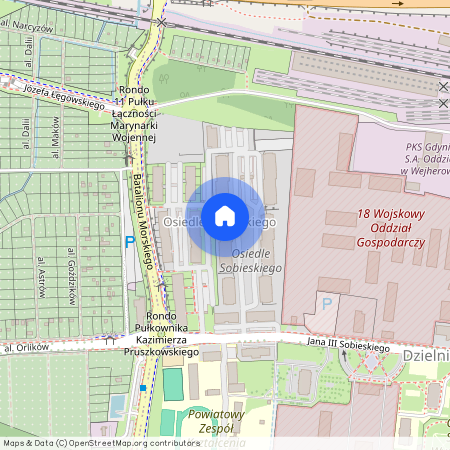 ul. Jana III Sobieskiego, Wejherowo, wejherowski, pomorskie