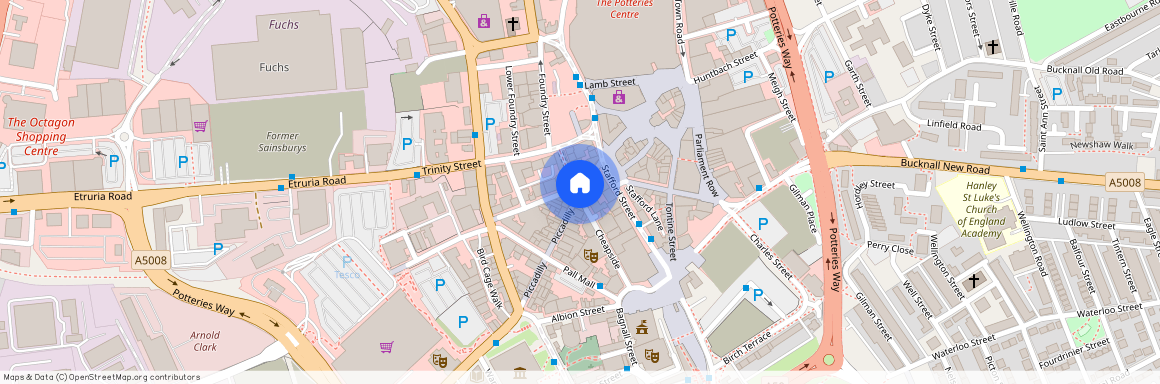 Piccadilly, Staffordshire ST1