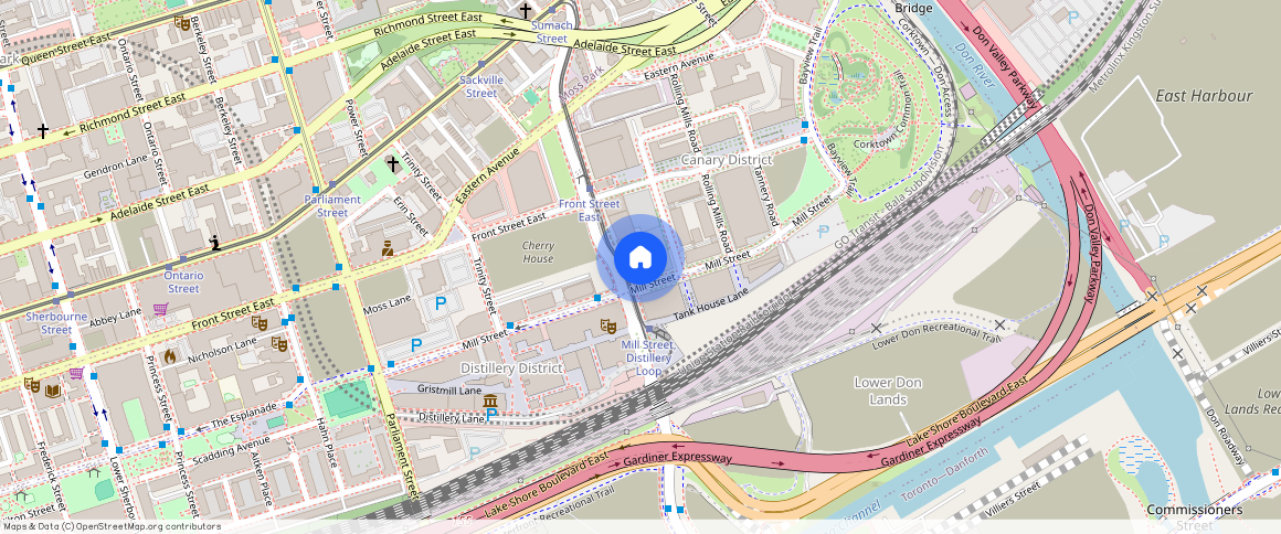 100 Mill Street, Toronto, Toronto, Toronto, M5A 0X9