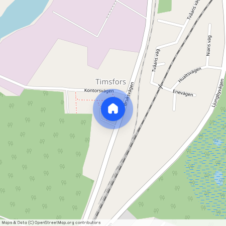 Markaryd, Timsfors, Kronoberg, Bruksvägen 19 F