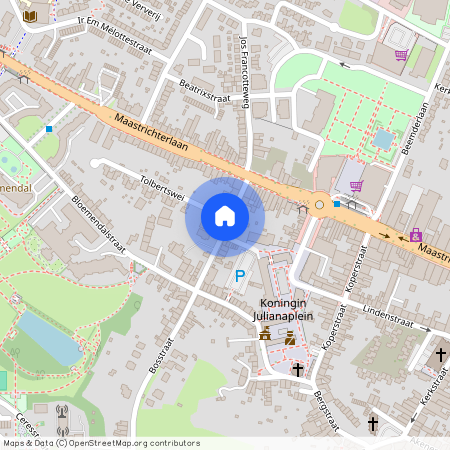 Vaals, 6291 CJ, Bosstraat, Vaals