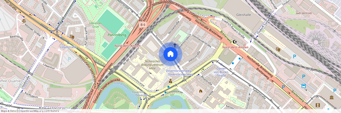 Doventorsteinweg, 28195 Bremen-Mitte - Bahnhofsvorstadt