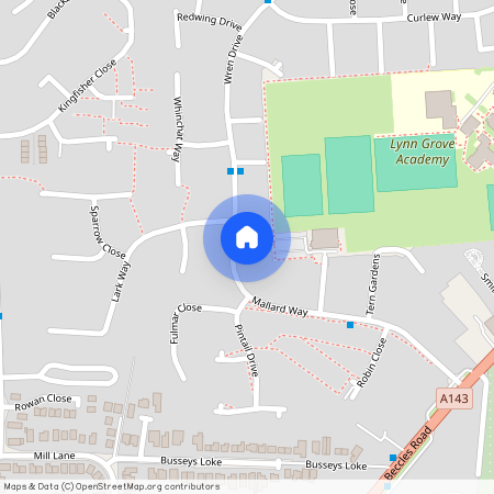 Siskin Close, Bradwell