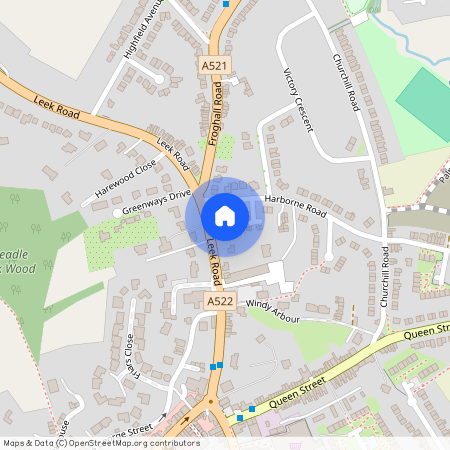 Harborne Road, Cheadle, Staffordshire, ST10 1JY