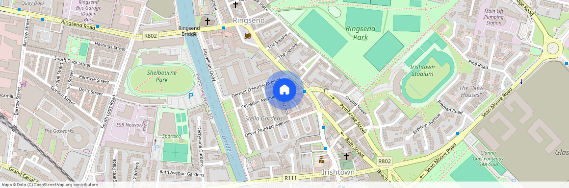 Oliver Plunkett Avenue, Stella Gardens, Irishtown, Dublin 4