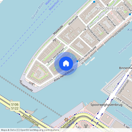 Prins Hendrikkade 144-B03, Noordereiland, 3071KN, Rotterdam
