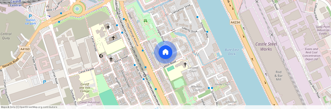 CF1, Caerdydd