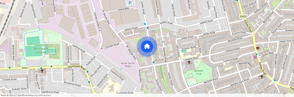 Larden Road London W3, London, W3