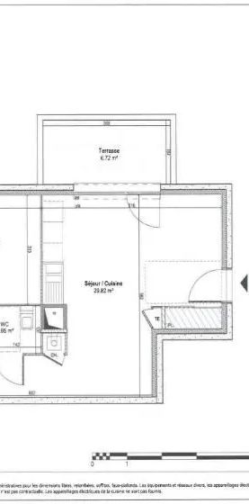 Appartement à louer 3 pièces 59.33m² - Photo 2