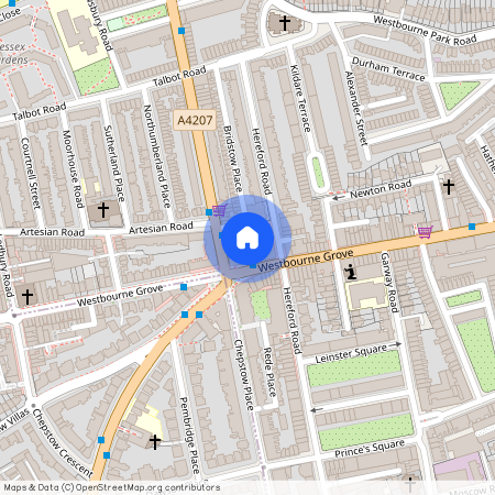 43 Hereford Road, London W2