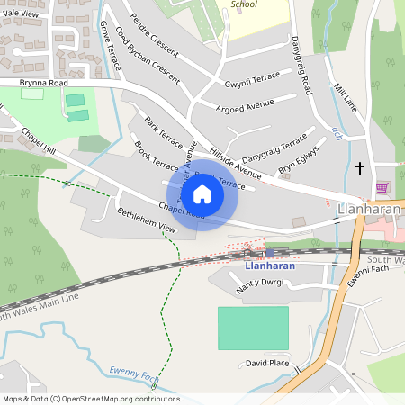 The Old School House, Llanharren