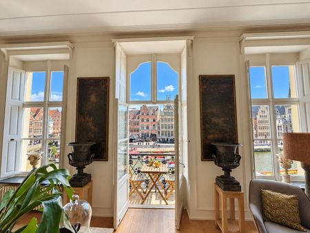 Karaktervol 2-slaapkamer appartement met uniek zicht op het water aan de Korenlei - Photo 4