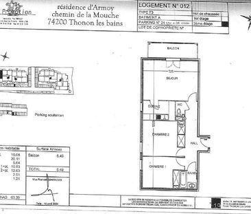 Location Appartement 3 pièces 63m² THONON LES BAINS 74200 - Photo 5