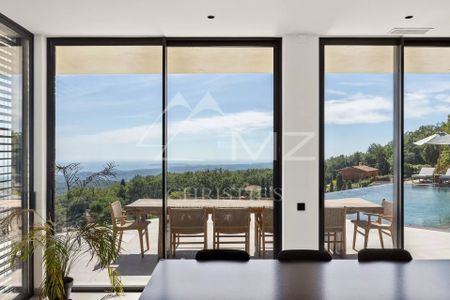 VENCE - Magnifique villa neuve contemporaine vue mer - Photo 4