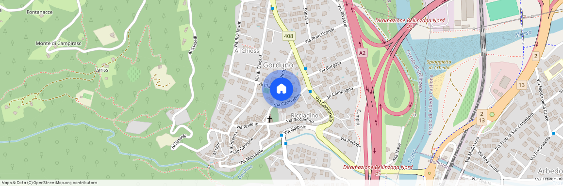 Via Ronchetti 15, 6518 Gorduno