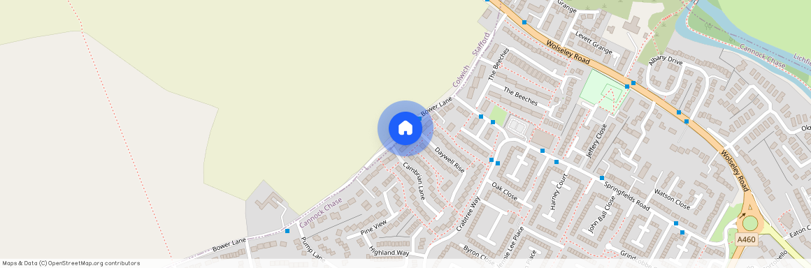 Bower Lane Rugeley, WS15 2RD