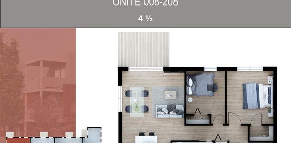 Appartements neufs 4 ½ à louer – Saint-Eustache - Photo 2