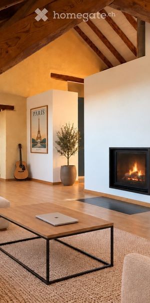 Loft de 120 m² avec cheminée, à quelques minutes de Morges - Photo 1