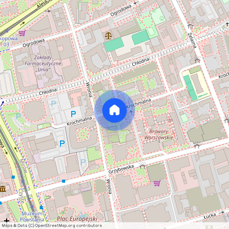 Wola, Mirów, ul. Krochmalna 61, Warszawa