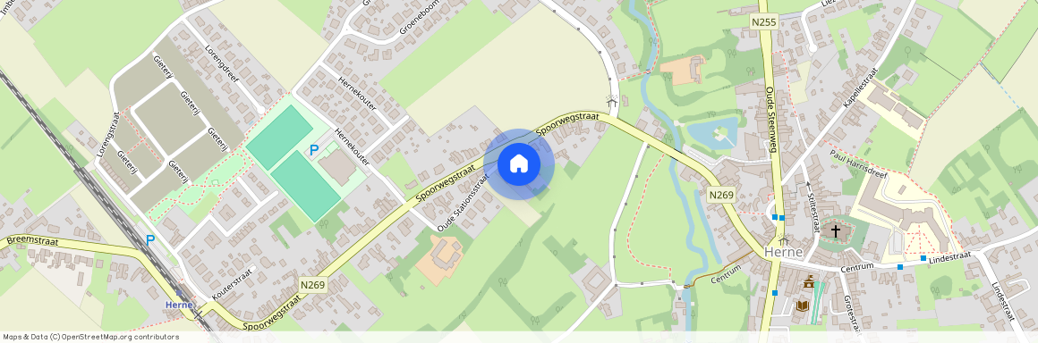 Spoorwegstraat, 53A, 1540, Herne