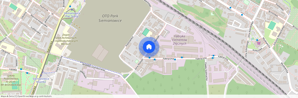 ul. Jana Matejki, Centrum, Siemianowice Śląskie, śląskie
