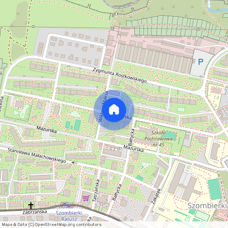 ul. Podhalańska, Szombierki, Bytom, śląskie